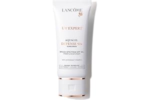 Lancôme UV Expert Defense SPF 50+ Primer & Moisturizer | 3-in-1 Facial Sunscreen with Broad Spectrum Protection | Lightweight, Hydrating, Non-Greasy Aquagel Texture