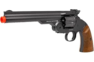 Barra Airguns Schofield BB Gun Airsoft Revolver Replica, Air Gun, for Adults, CO2 Powered, 6