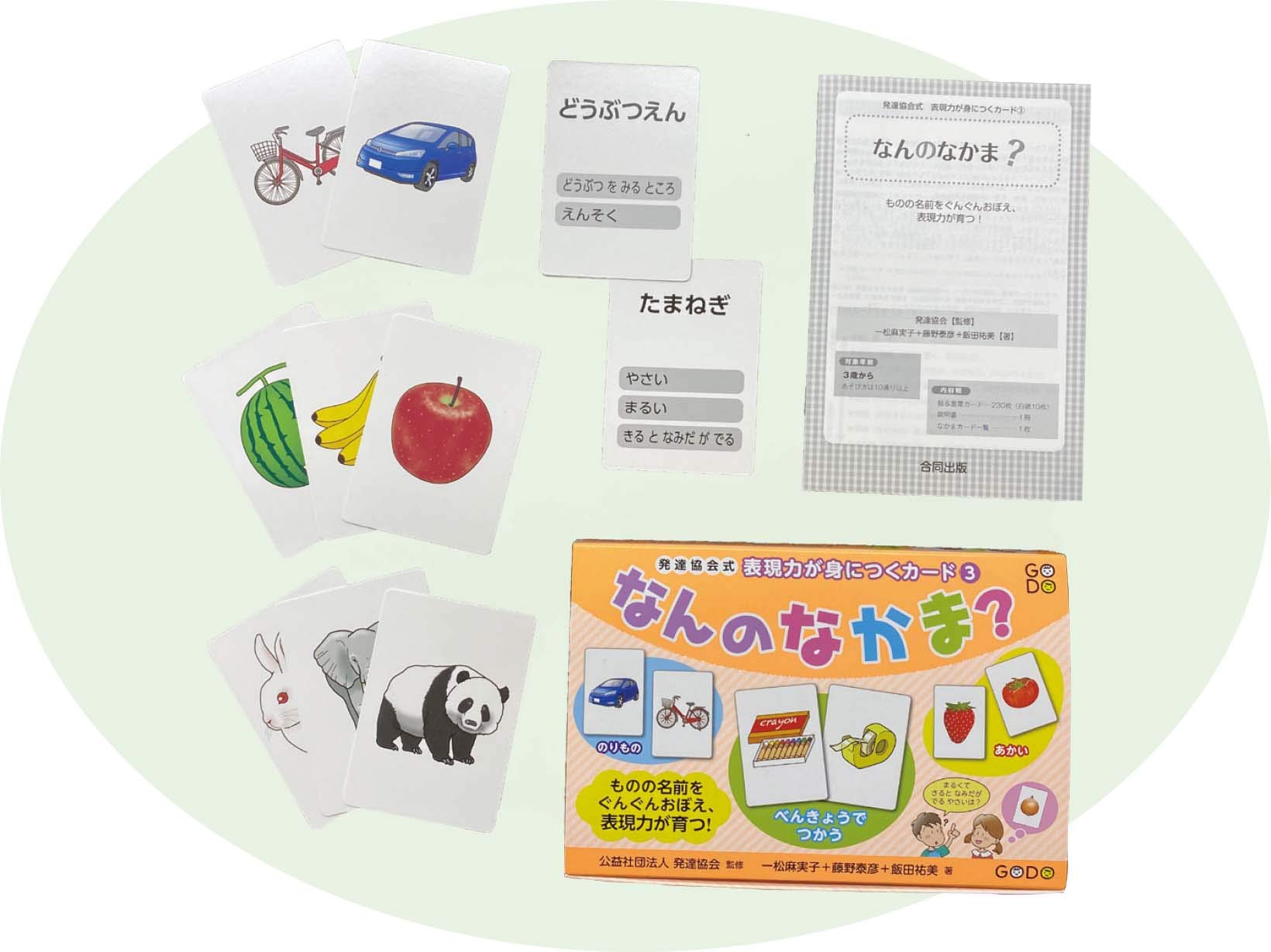 なんのなかま 発達協会式 表現力が身につくカード 実用品 発達協会式表現力が身につくカード 3 発達協会 一松麻実子 藤野泰彦 飯田祐美 本 通販 Amazon