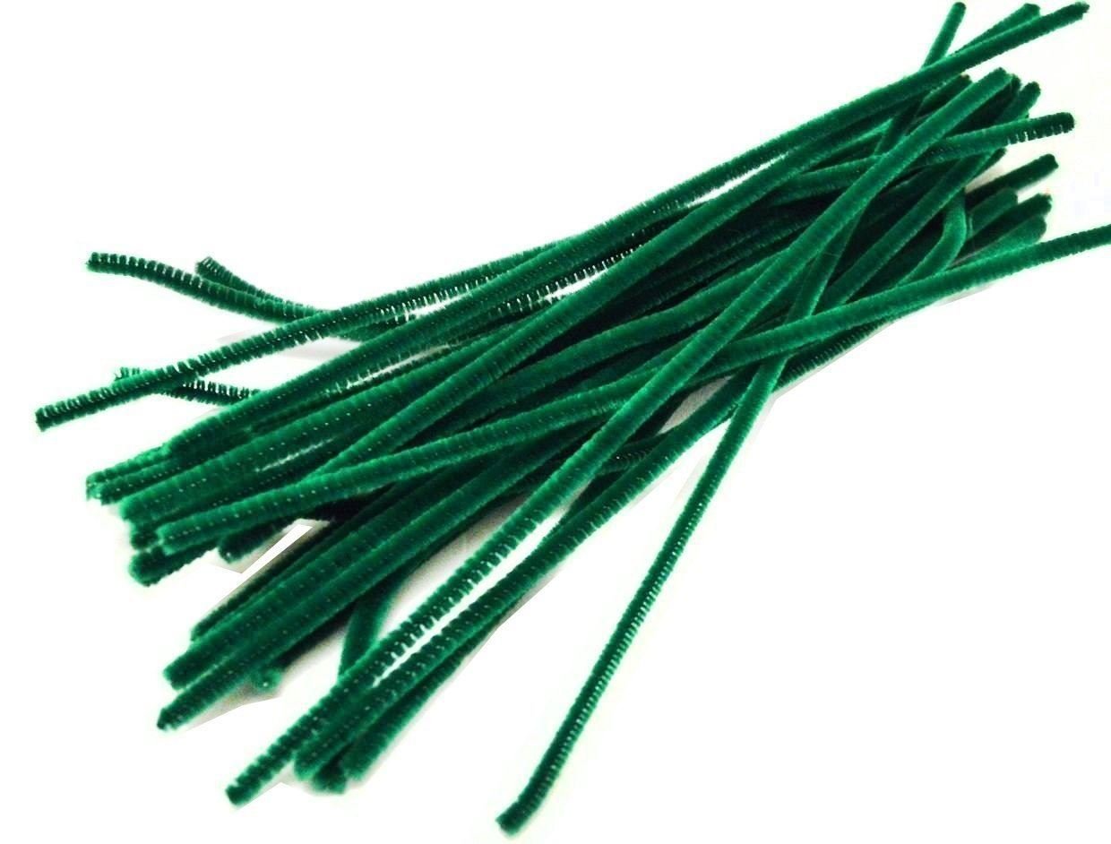 Thingers UK 100 Dark Green Pipe Cleaners Amazon.co.uk Kitchen & Home