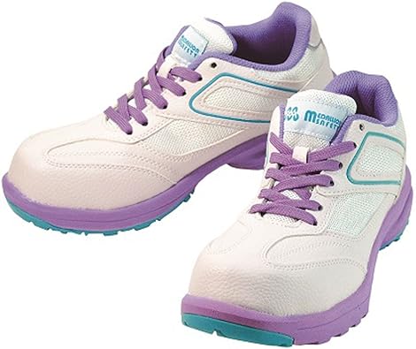 Amazon 丸五 安全靴 スニーカー メダリオンセーフティー 作業靴 女性用 マルゴ 安全シューズ 軽量 かわいい 樹脂製先芯 ローカット 軽い 白 ホワイト 普通作業 工場 女性 レディース 靴 シューズ Diy 工具 安全 保護用品 女性用安全靴 丸五 安全 作業靴 ナース