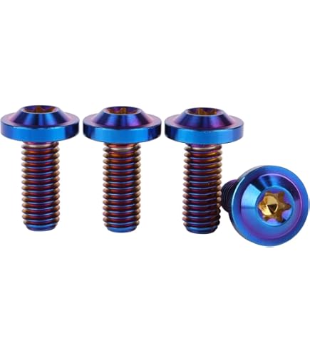 Amazon.com: Wanyifa Titanium Ti Motorcycle Brake Rotor Hexagon