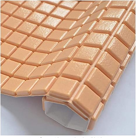 Paneles de pared 3D papel pintado etiqueta de la pared mosaico baño