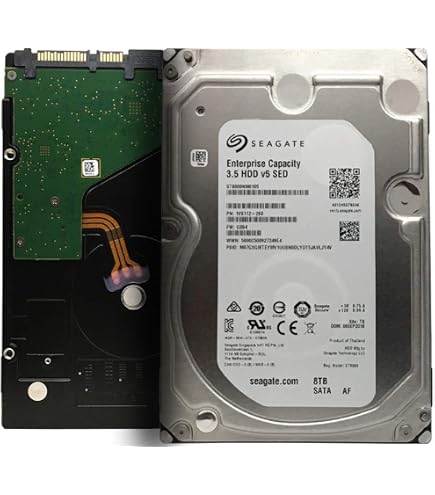 Amazon.com: Seagate Exos 7E8 Enterprise Capacity 3.5 HDD 8TB 7200