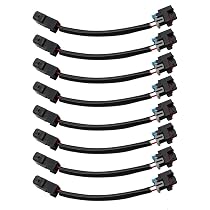 8x LQ4 LQ9 4.8 5.3 6.0 Delphi Injector to LS2 LS3 Wire Harness Adapters 8x LQ4 LQ9 4.8 5.3 6.0 Delphi Injector to LS2 LS3 Wire Harness Adapters