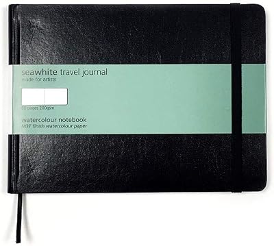 Seawhite Watercolour Travel Journal A5 Landscape 200gsm 60 Pages