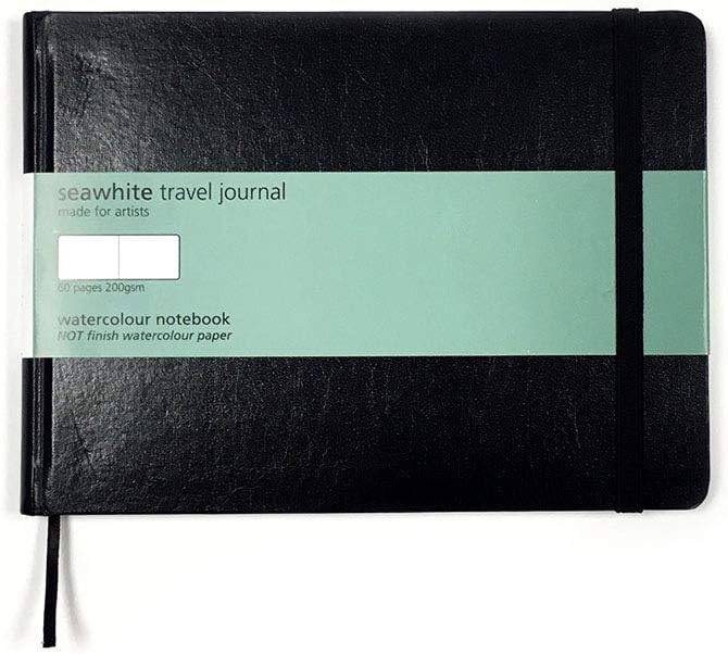 Seawhite Watercolour Travel Journal A5 Landscape 200gsm 60 Pages