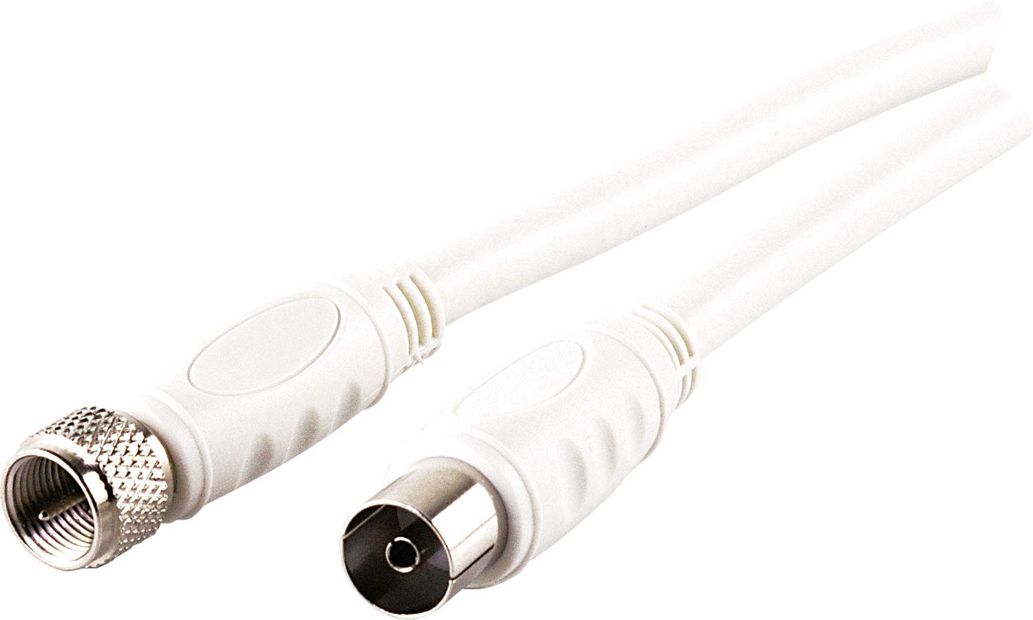 Schwaiger KVCKHQ195532 Antenna Satellite Cable 90 dB F/IEC Male-Female Connector 5.0 M White