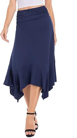 navy blue skirt amazon