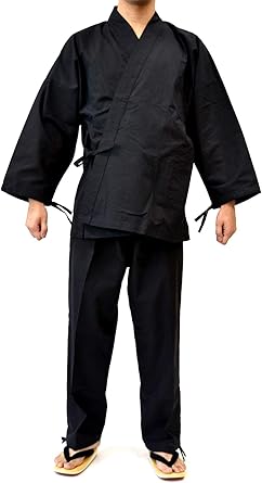 Samue Men's Japanese Clothes Ninja 