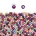 SHAN RUI 1000pcs 4mm Assorted Color Small Imitation Glass Pearl Beads for Jewelry Making Crafts for kids DIY Necklace, Bracelet