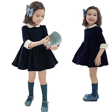 Amazon ノーブランド品 韓国服 子供 フォーマルワンピースドレス
