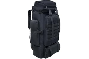 Ogetok 80L Hiking Backpack Camping Rucksack Large Outdoor Knapsack Travel Climbing Mountaineering Trekking Bag Backpacking