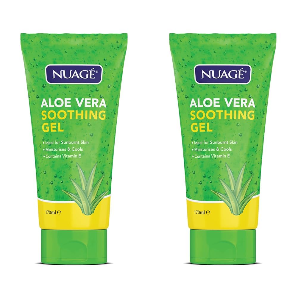 NuageAloe Vera Gel, Green, 170 Ml (Pack of 2)