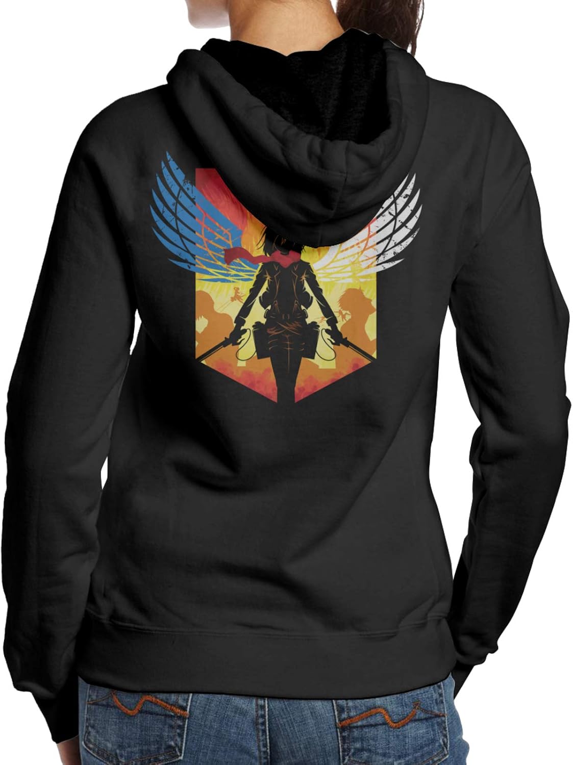nike attack on titan sweater