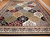Large Rugs For Living Room Cheap 8'x11' MultiColor Red Blue Cream Green 8x10 Area Rugs Clearance Kitchen Floor Rug, Large 8x11 Feet