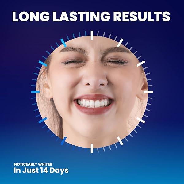 WHITENING STRIPS CARE ENAMEL SAFE NATURAL TEETH WHITENER KIT FOR MEN WOMEN (MINT 28 STRIPS)