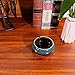 WaaHome Ashtray Round Glossy Ceramic Ashtrays for Cigarettes,Gifts and Home Office Decoration (Blue)