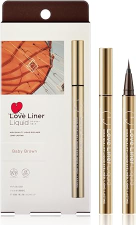 Amazon ラブ ライナー リキッド アイライナー ベイビーブラウン Loveliner ラブ ライナー アイライナー 通販