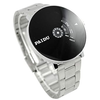 Black Dial Analogue Watch for Men