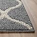 Maples Rugs Rebecca Contemporary Area Rugs Set for Living Room & Bedroom [Made in USA], 3pc, Grey/White