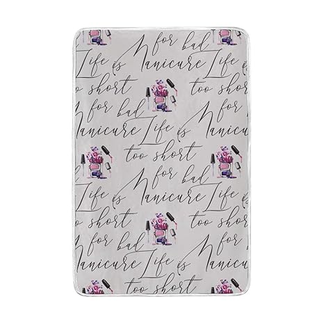 Amazon Com Nuxiany Artistic Blanket Seamless Pattern Nail Polish