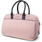 Nomad Lane Carry-On Luggage Duffel Bag, Durable &amp; Lightweight Suitcase. Bento Bag, Pink Personal Item Weekender Travel Bag for Men &amp; Women, Dawn