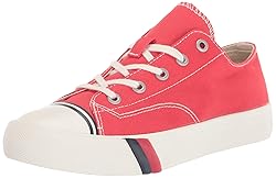 Keds Royal Lo Sneaker, RED, 12.5 US Unisex Big Kid