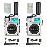 Global-PTT PoC Radios, Pack of 2 Unlimited Range