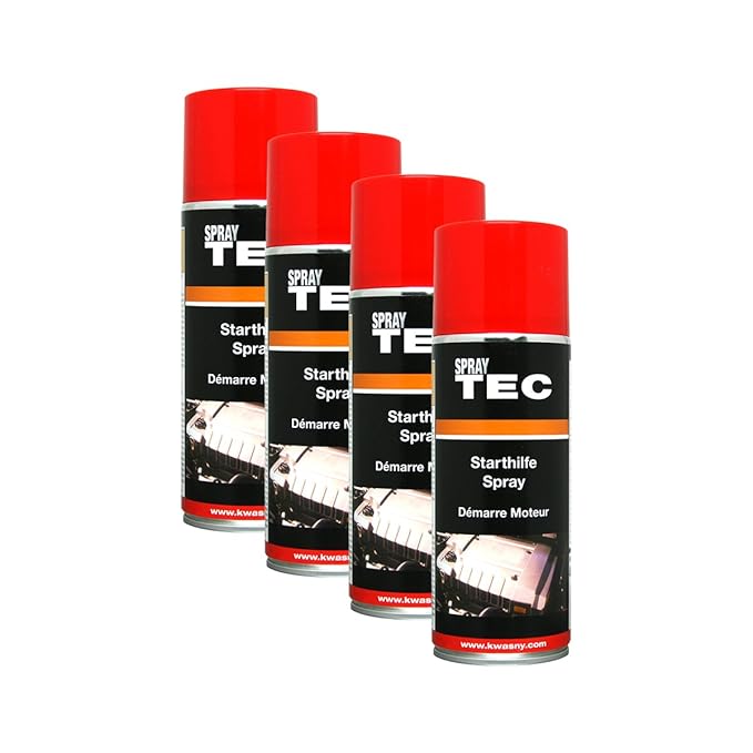 Kwasny 4 x 235 010 Auto-K Spray Tec Starthilfe-Spray 400ml