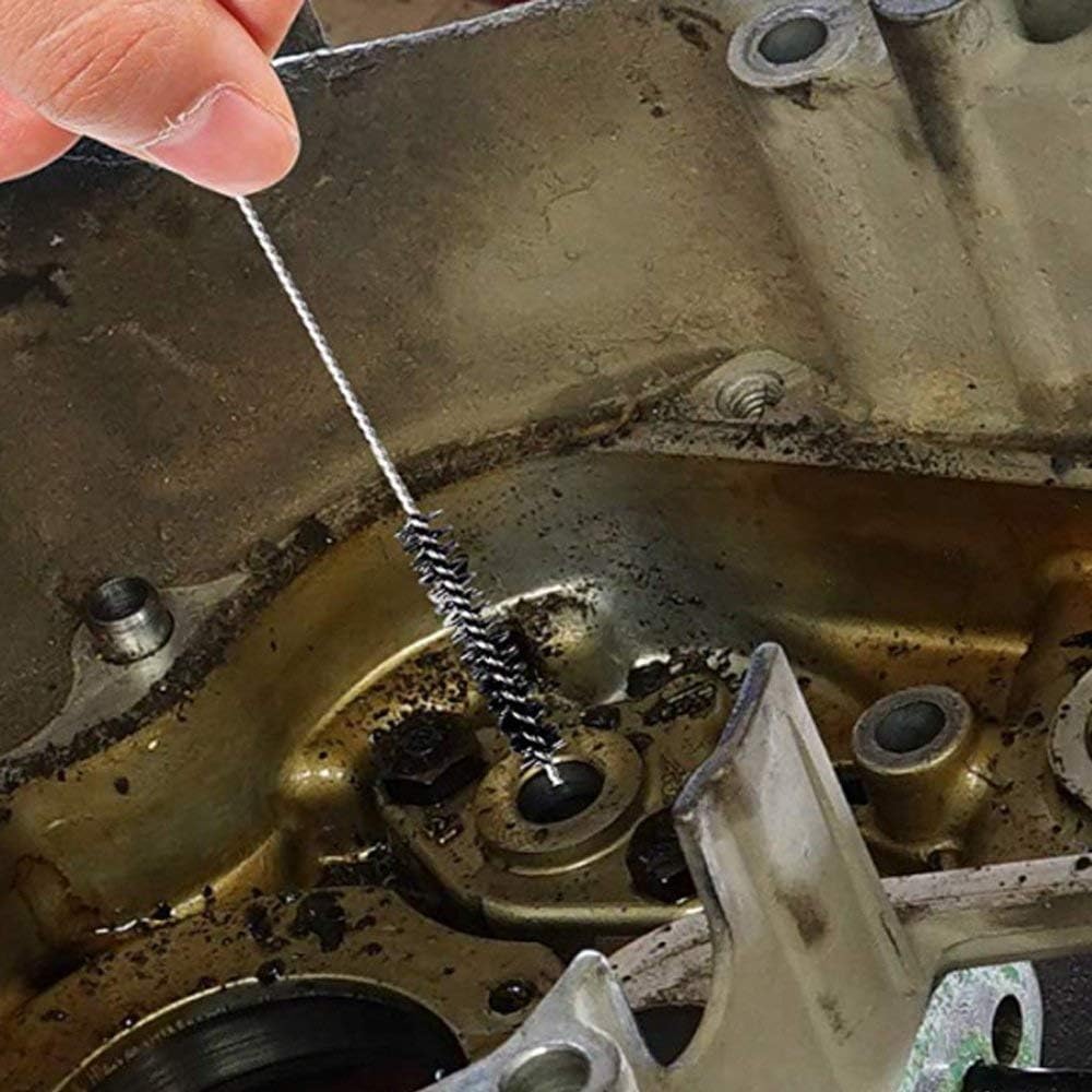 Gzingen Carburetor Carbon Dirt Jet Remove Cleaner 39 Cleaning Wires Torch Tip Cleaner Tool +30 Cleaning Needles +15 Nylon Brush Tool Kit for Motorcycle ATV Moped Welder Carb Chainsaw Spray Torch Tips: Automotive