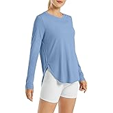 G4Free Women's UPF 50+ UV Shirts Long Sleeve Workout Sun Shirt Outdoor Gym Hiking Tops Quick Dry Lightweight