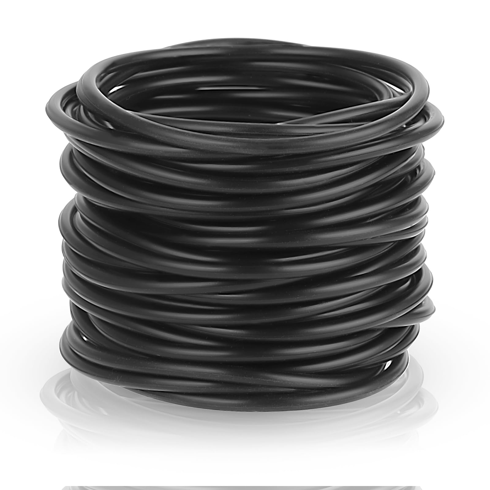Photo 1 of 40 Pieces Black Silicone Jelly Bracelets Stretchy 80s Gummy Silicone Wristbands Hair Ties Black Jelly Bracelets Rubber Bracelets for Party Favors, Adults, Women Party Accessories