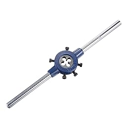 uxcell Round Die Stock Handle Wrench Set, 3/8-24