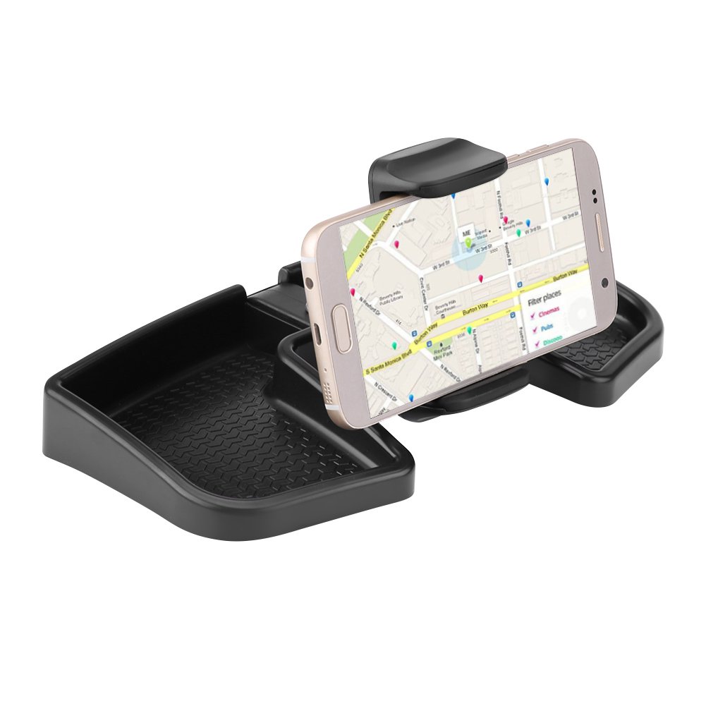 360°Rotating Phone Holder Car Phone Mount Interial Cell Phone Bracket Car interior and Exterior Modification Dash Slip Mat Phone Mount Holder
