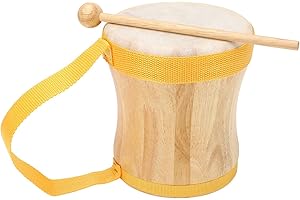 Hand Drum, Bongos For Adults Sheepskin Drum Top Hand Drums For Adults with Stick For Performances, Parties and Music Festival