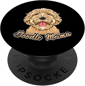 GoldenDoodle Gifts for Women Girls Kids Doodle Mama PopSockets PopGrip: Swappable Grip for Phones & Tablets