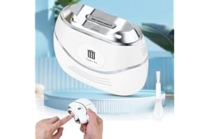 LOQOMI Electric Nail Clipper - Automatic Baby Electric Nail Clipper with Battery, Electric Nail Trimmer-Safety Nail Polisher 2 in 1 Design Nail Clip Storage for Adults, Seniors, Babies and Children