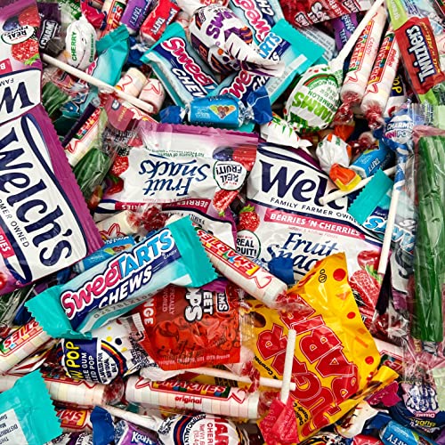 Party Candy Assortment 5 Pound Box TWIZZLERS, Smarties, Sweetarts