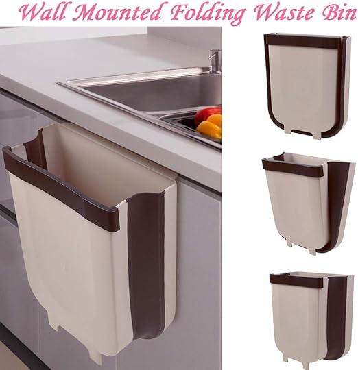 Poubelle Suspendu Poubelle Pliante Murale Plastique Organisateur De Cuisine Porte D Armoire De Cuisine Suspendue Poubelle Pour Cuisine Maison Cafe Amazon Fr Gros Electromenager