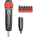 Real Avid Gunsmithing Torque Wrench Kit | All in One Torq Driver Tool with Screwdriver Bit Set & Accurate 1 Inch/Pound Settin