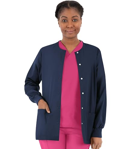Amazon.com: Maevn Core Unisex Snap Jacket