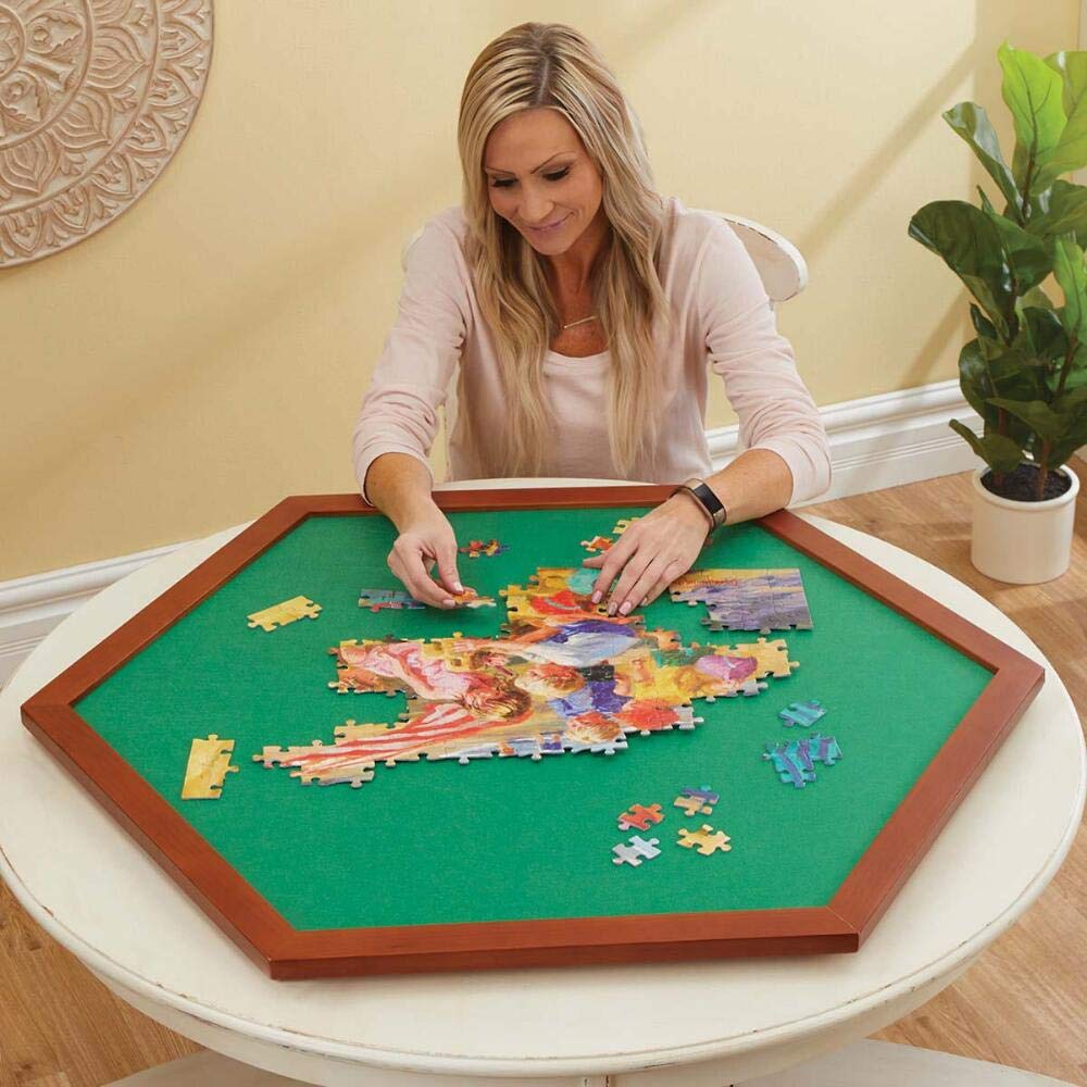 Rotating Table Top Puzzle Board Accessory