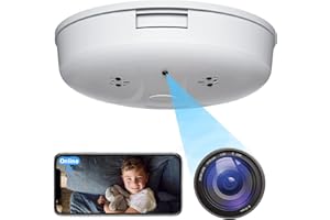 DAIFAC Hidden Camera Smoke Detector Camera WiFi HD 1080P Wireless Small Nanny Cam for Home Surveillance Security Cameras Indoor/Outdoor Wireless