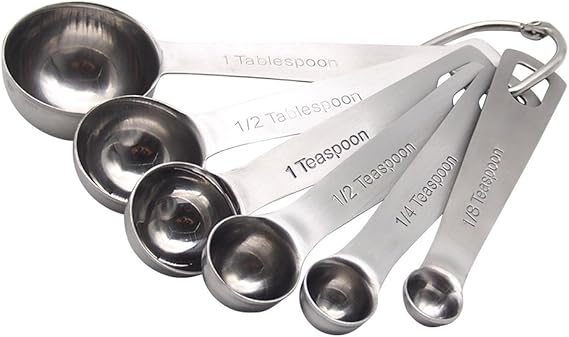 Amazon Co Jp Bestonzon計量スプーンステンレス鋼小さじ1杯計量用液体6個 服 ファッション小物