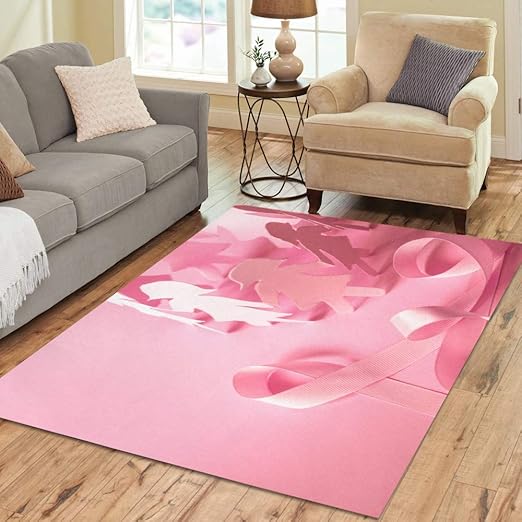 Cinta rosada Concientización sobre el cáncer mama Aduana grande