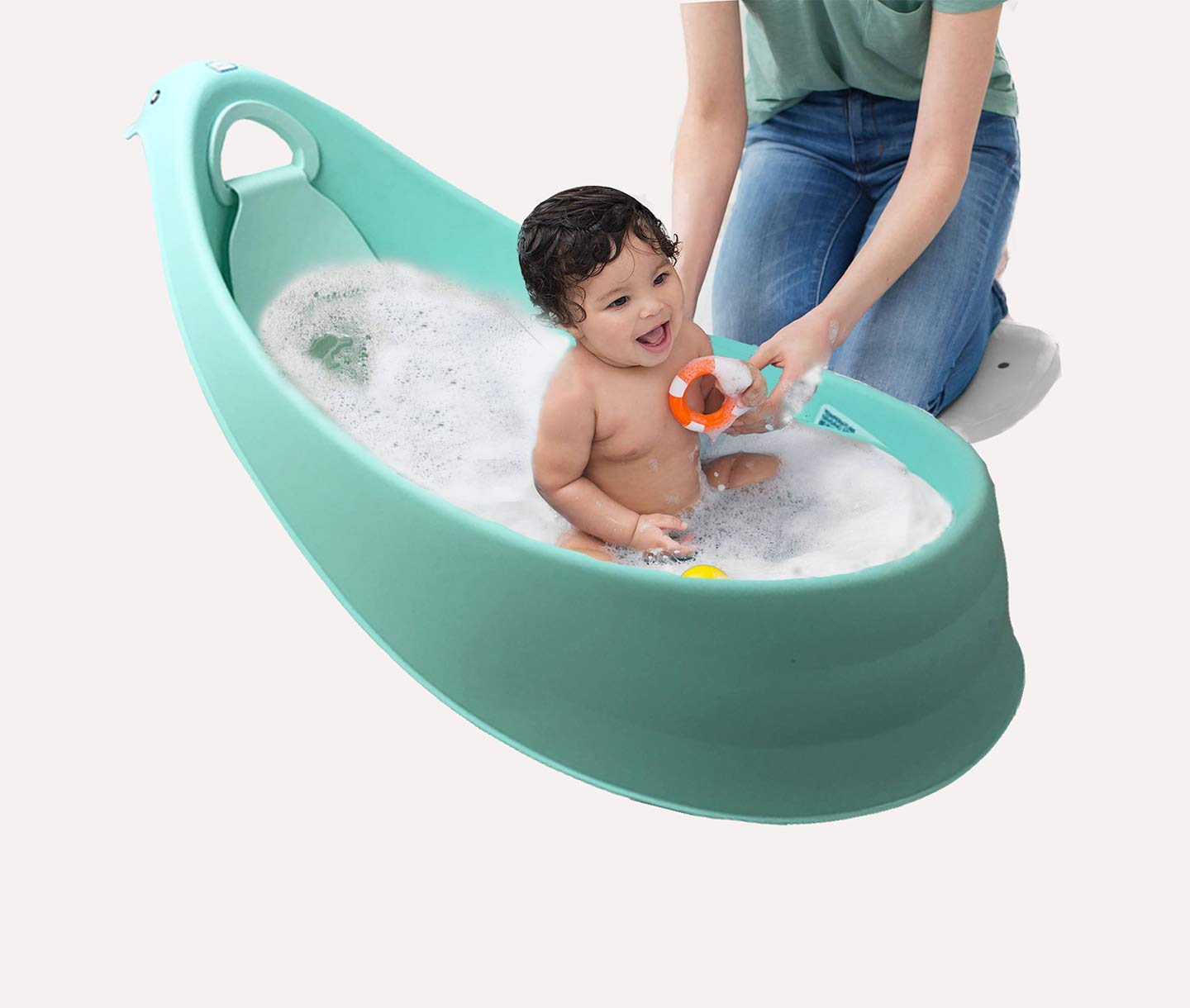 Buy Hapsters Supersize Baby Bath Tub with Seat for 0 to 4 Years (Blue