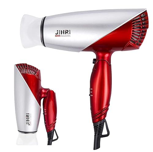 1875w Hair Dryer Dual Voltage Blow Dryer Dc Motor Foldable Handle