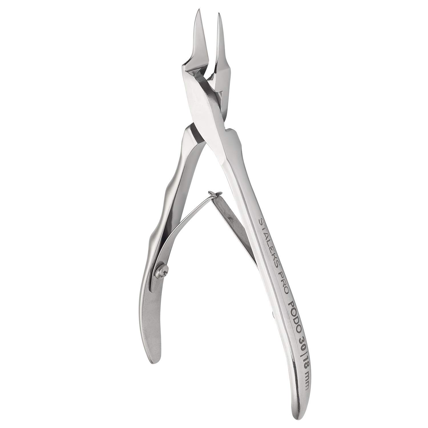VJ Staleks Ingrown Nail Clippers PRO Podo 30 Professional (Blade Length - 18mm) NP-30-18