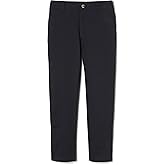 French Toast Boys' Adjustable Waist Straight Fit Stretch Twill Chino Pant